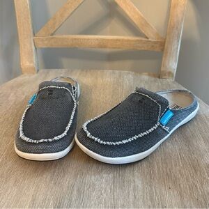 Walk Hero Canvas Arch Support Slip on shoes Grey/womens size 7.5
